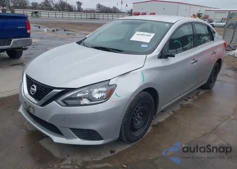 2017 Nissan Sentra Sv z USA, uszkodzony, nr VIN 3N1AB7AP7HL665093